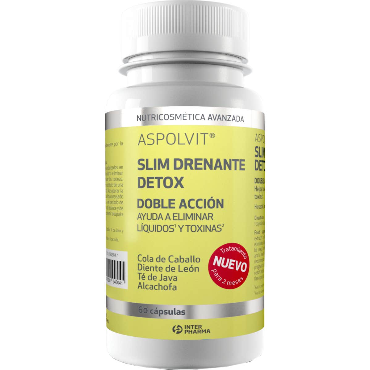Aspolvit Slim Drainage Detox 60 Caps