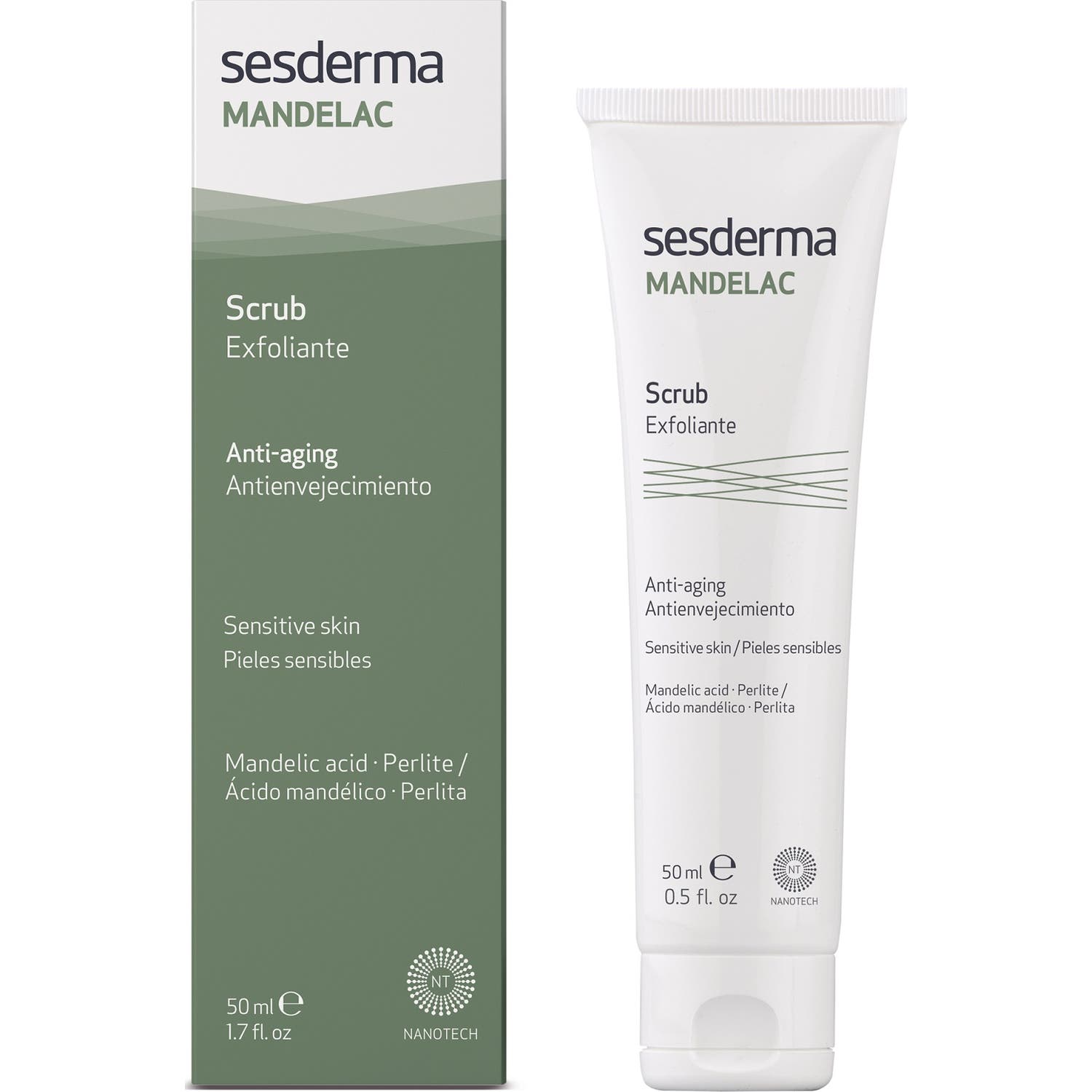 Sesderma Mandelac Scrub Gel Exfoliant 50 ml