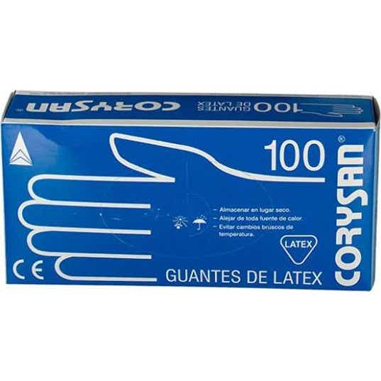 Gants en latex Corysan grande taille 100pcs