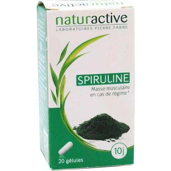 Naturactive Spiruline 20 gélules