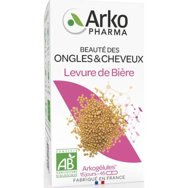 Arkopharma Arkogélules Levure de Bière BIO 45 gélules