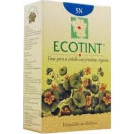 Teinture pour cheveux Ecotint 5N brun clair 130ml