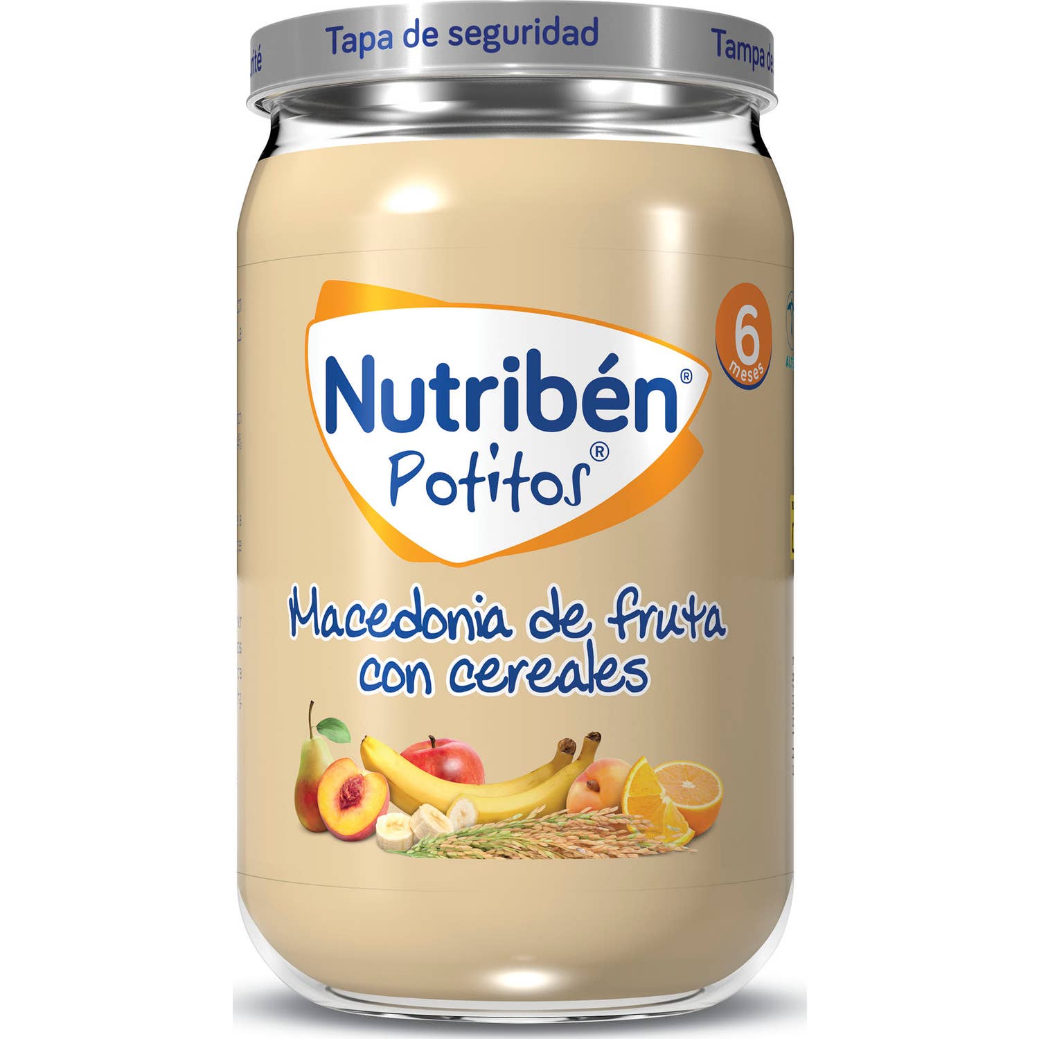 Nutriben Fruits Macédoniens Avec Céréales Potito 235 g