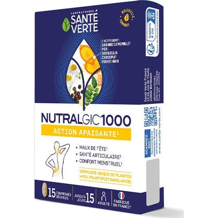Santé Verte Nutralgic 1000 15 Comprimés