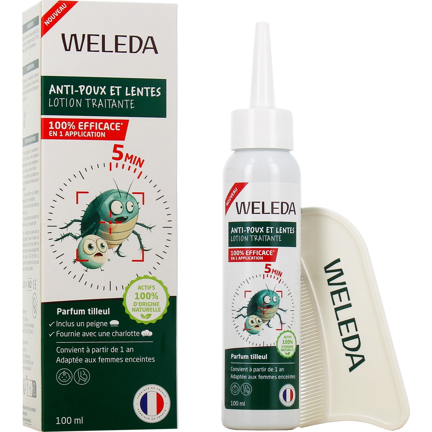 Weleda Lotion Anti-Poux et Lentes 100 ml