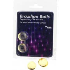 Diverty Sex Taloka Brazilian Balls Exciting Gel Vibration & Shock Effect 2uds