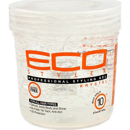 Eco Styler Gel Fixateur Krystal Sans Alcool Fort 473ml
