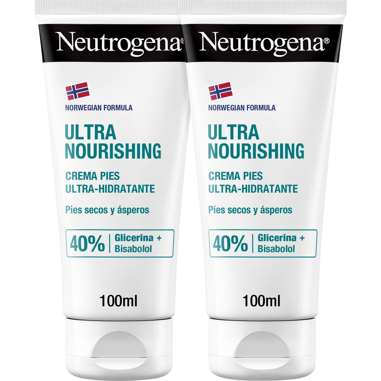 Neutrogena® Crème Pieds Très Secs et Abîmés 2 x 100 ml