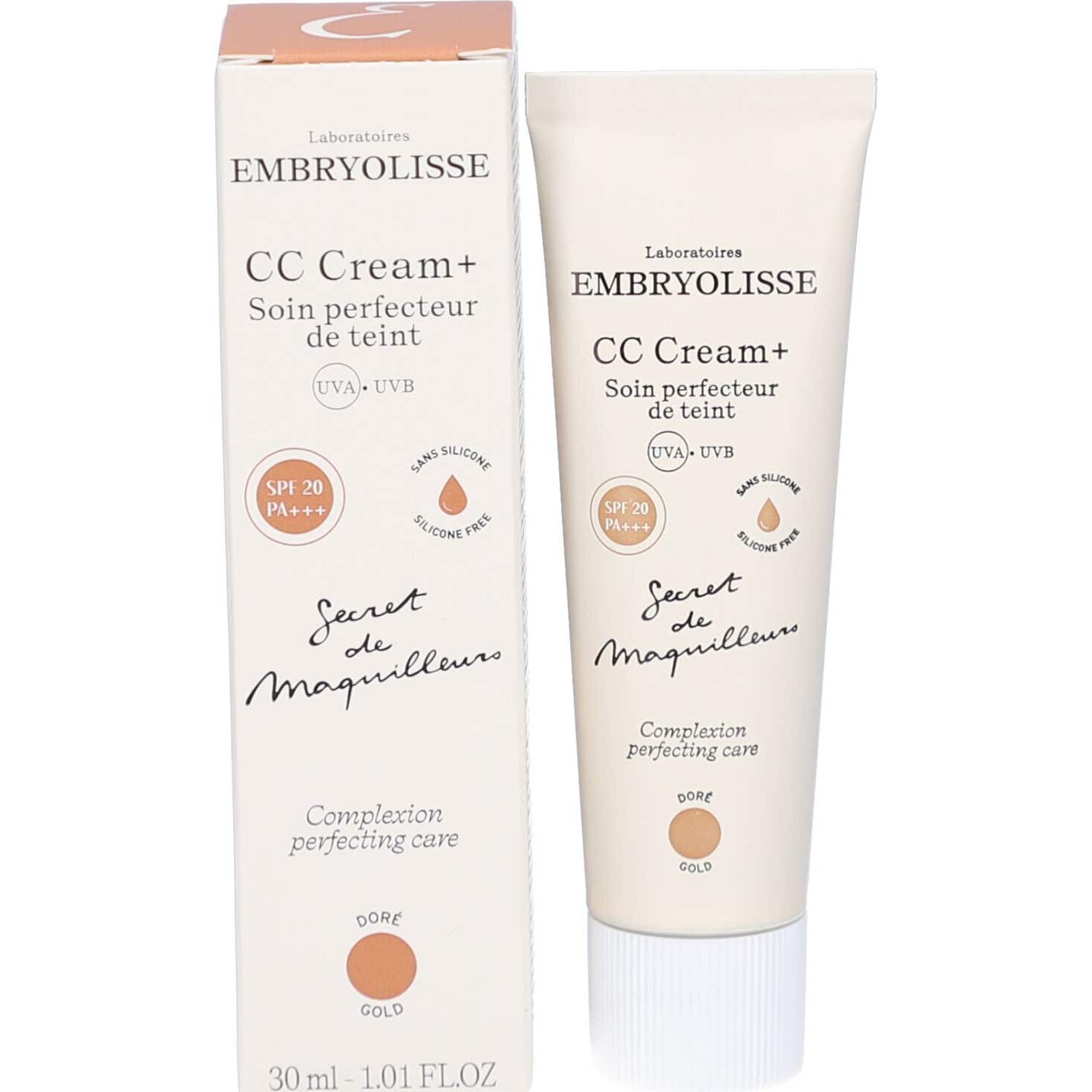 Embryolisse CC Cream+ Spf20 Doré 30 ml