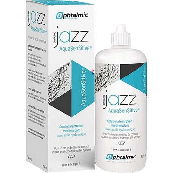 Ophtalmic Jazz Aqua Sensitive Solution Multifonctionnelle 350ml