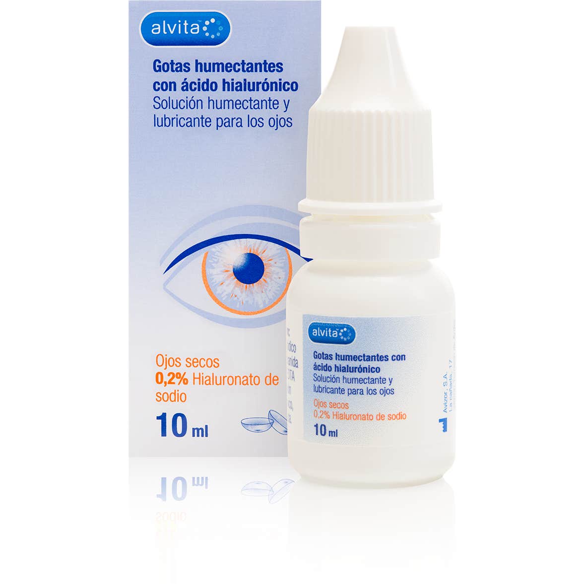 Alvita Gotas Humectantes con Ácido Hialurónico 10ml