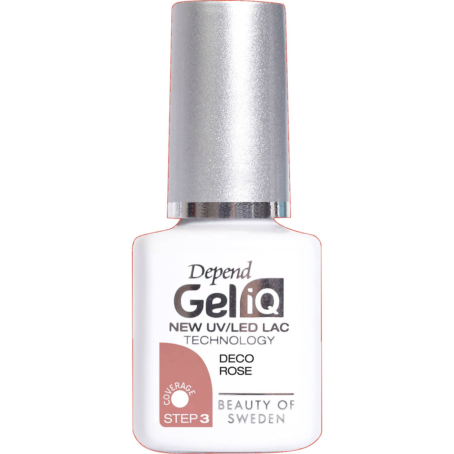 Depend Gel iQ Esmalte de Uñas Step 3 Deco Rose 5ml