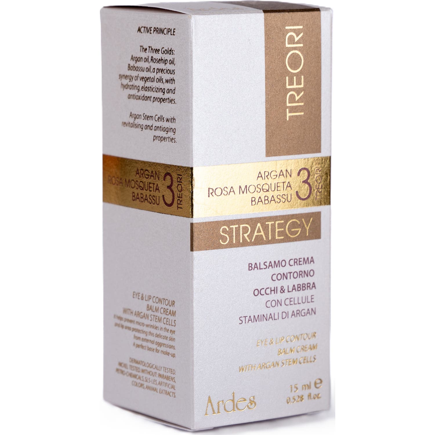 Ardes Cosmetici Strategy Tre Ori Contour des Yeux & Lèvres 15 ml