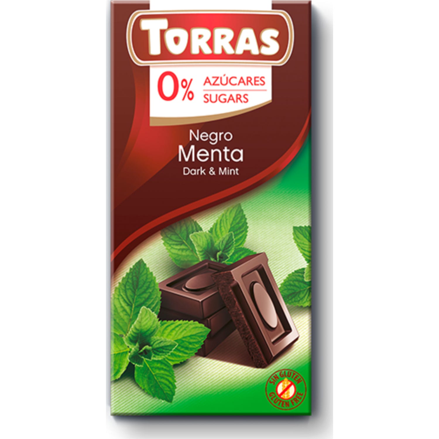 Torras Choco Noir Menthe S/G S/A 75g
