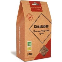 Nat&Form Tisanes Circulation Bio 100g