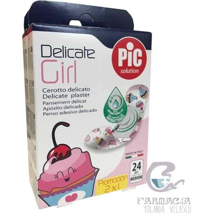 Pic Pic délicat Tnt Antibactérien Enfants Aposito Adhésif Filles 19 X
