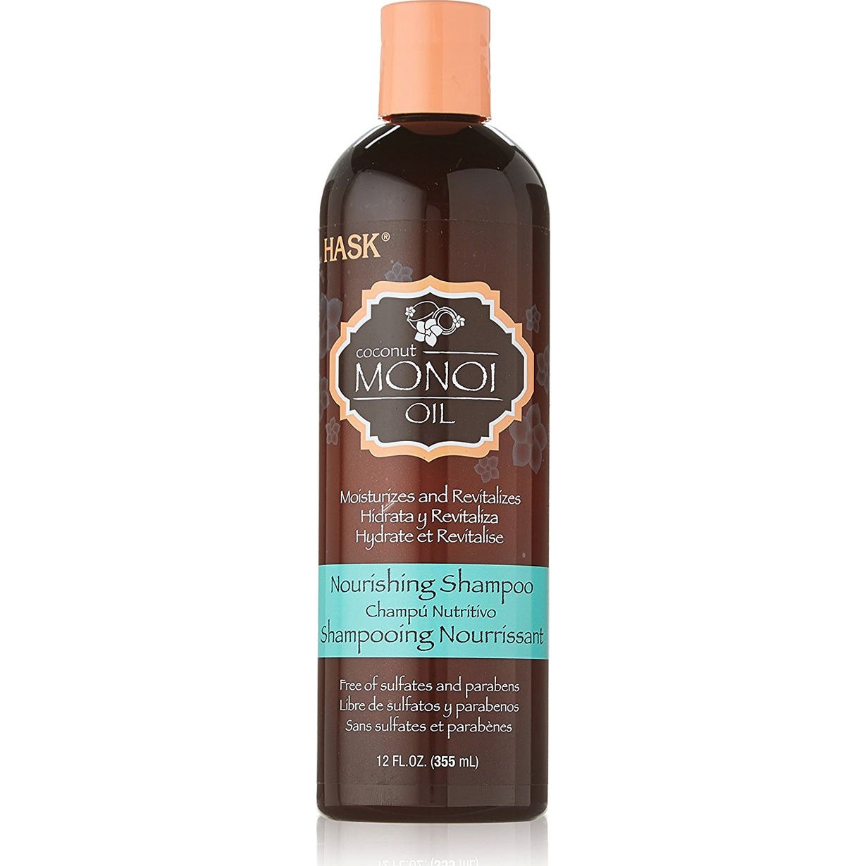 Hask Monoi Shampooing Nourrissant à l'huile de noix de coco 355ml