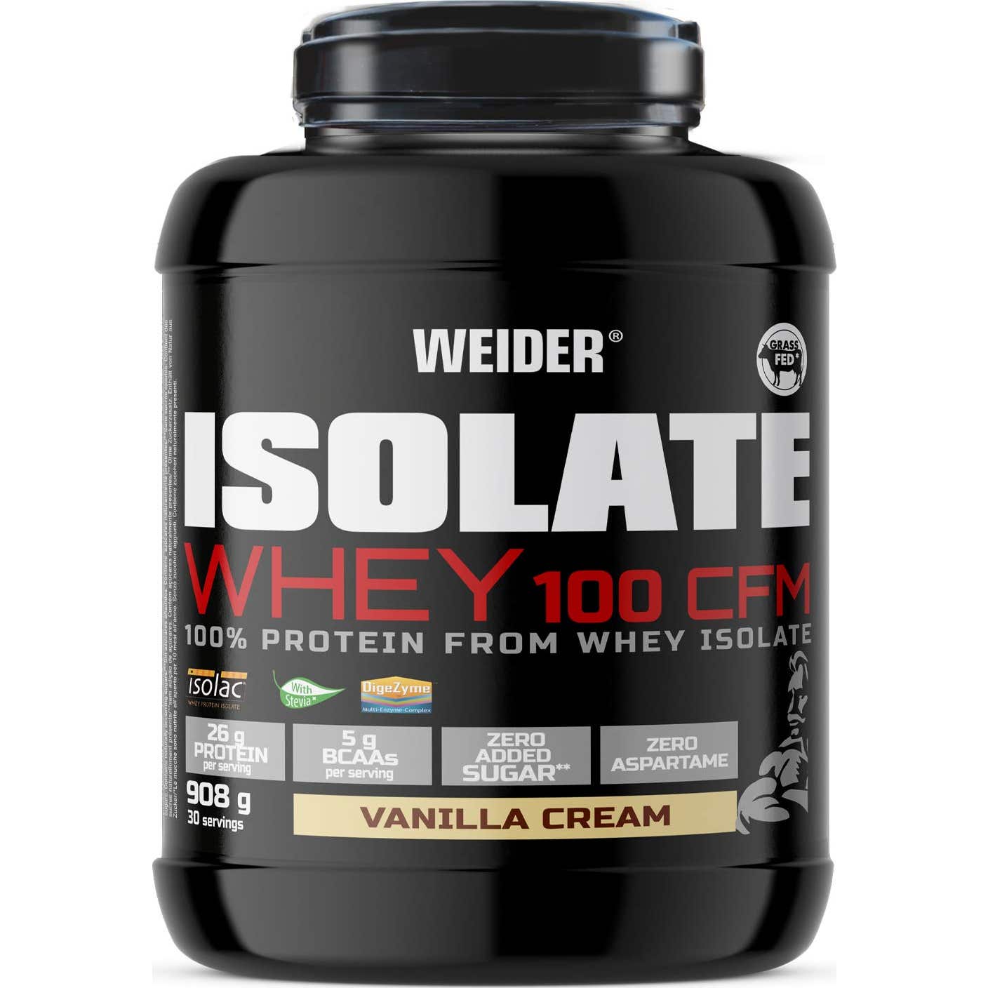 Weider Isolate Whey 100 CFM Vanilla Cream 908g