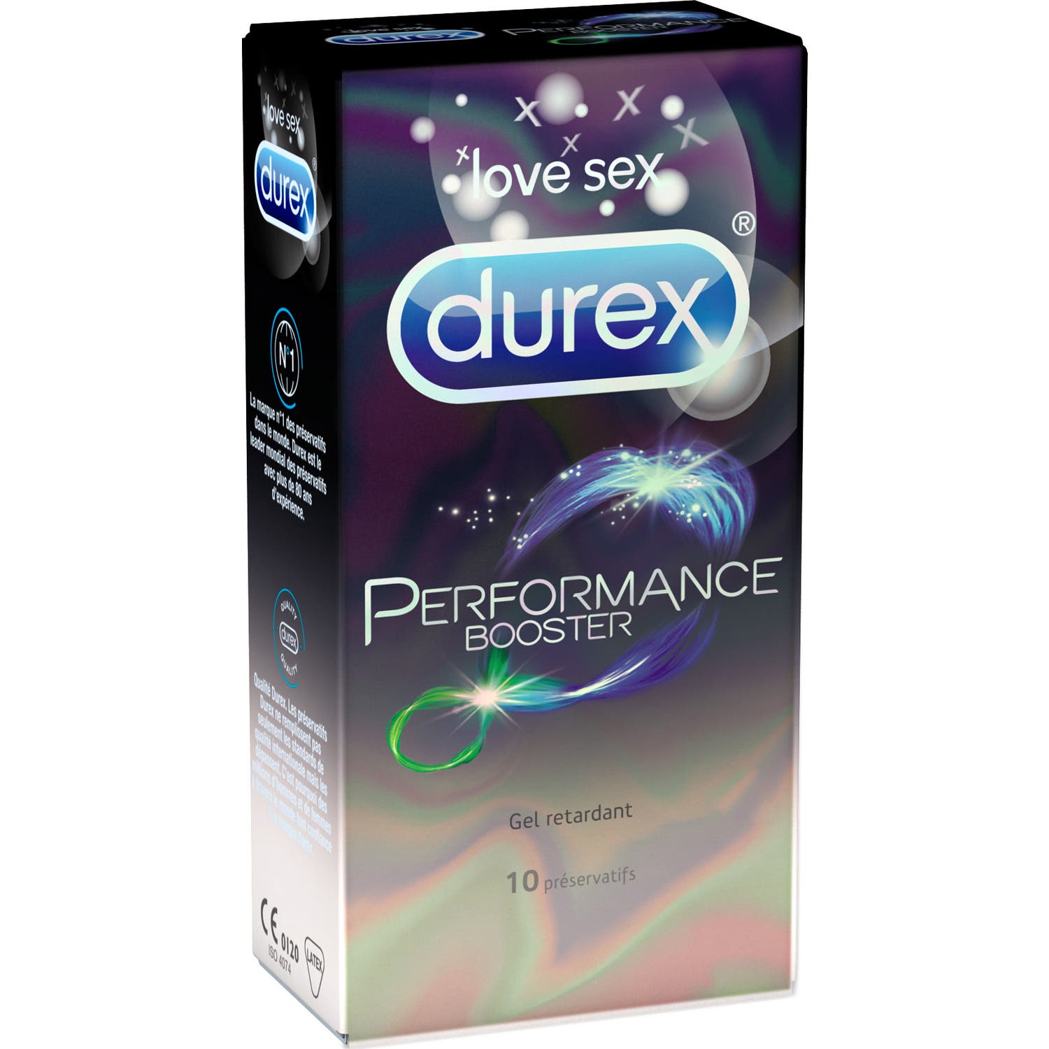 Durex Performance Booster 10 Préservatifs