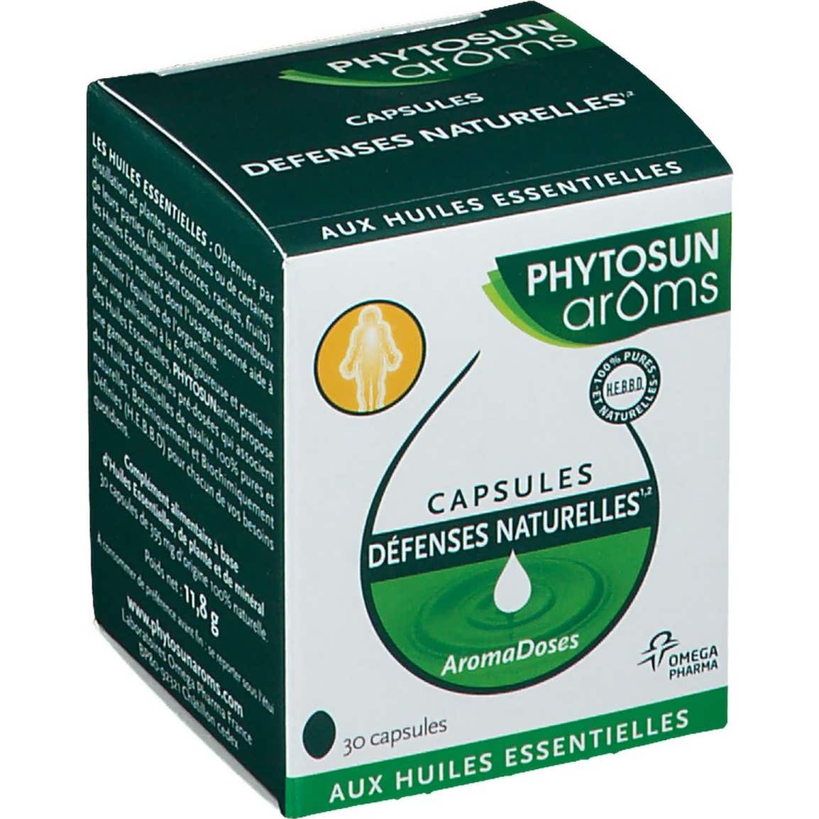 Phytosun Aroms Capsules Defenses Naturelles Boite De 30 Capsules