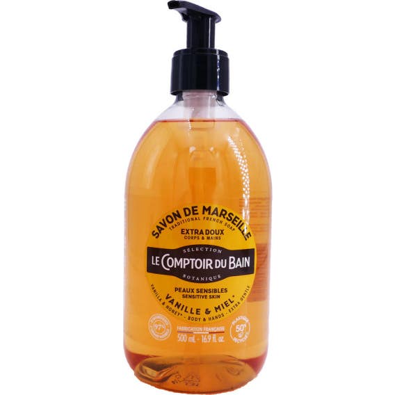 Le Comptoir du Bain Savon Liquide Vanille & Miel 500ml