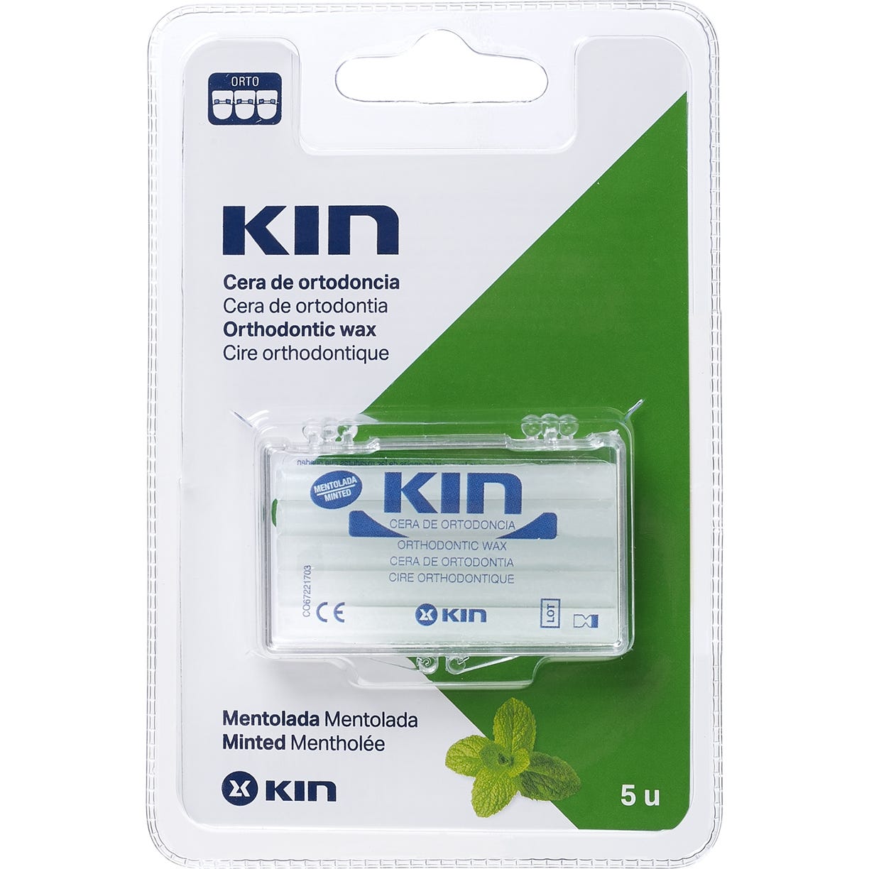 Orthodontie Kin Wax mentholée