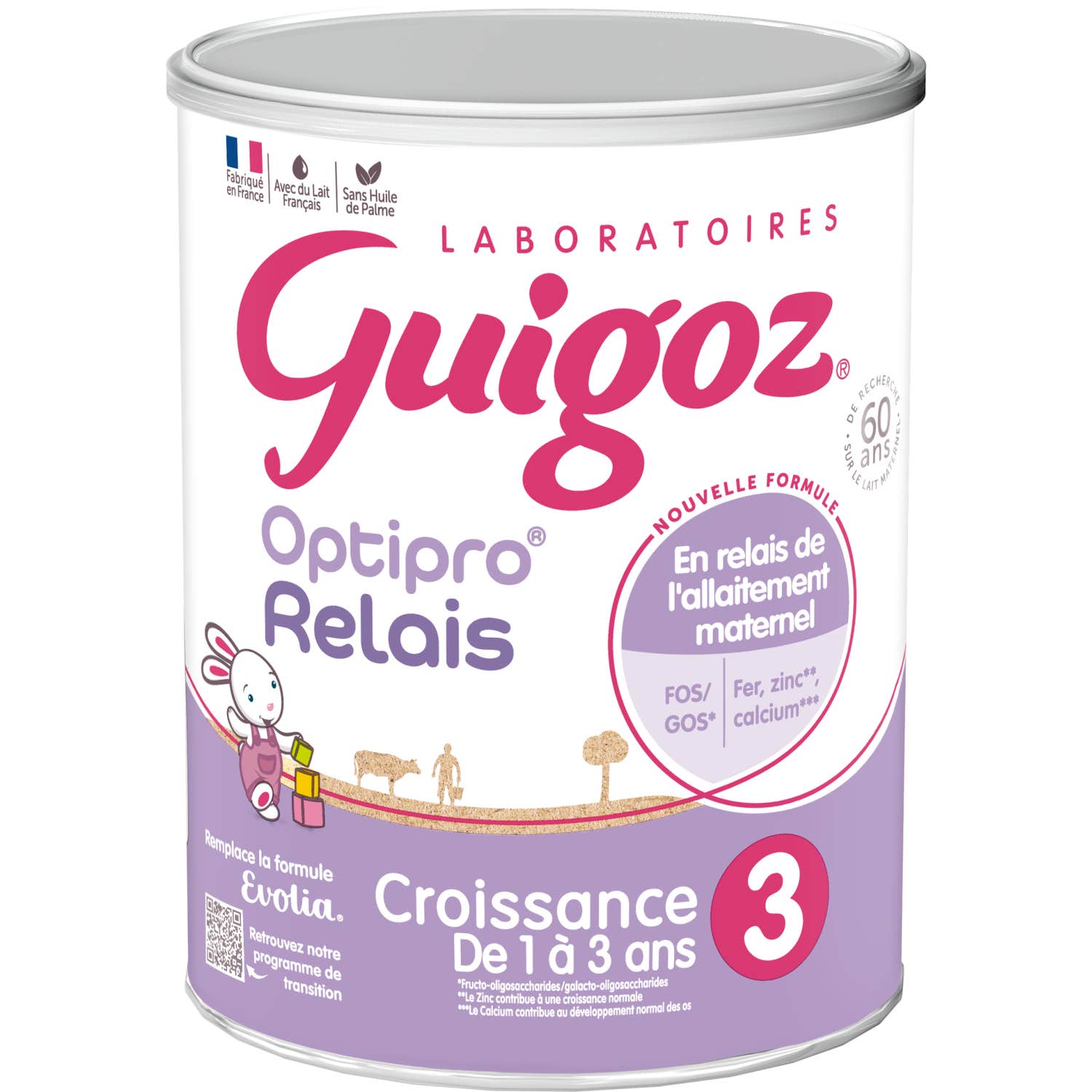 Guigoz Lait Optipro Relais 3 800g