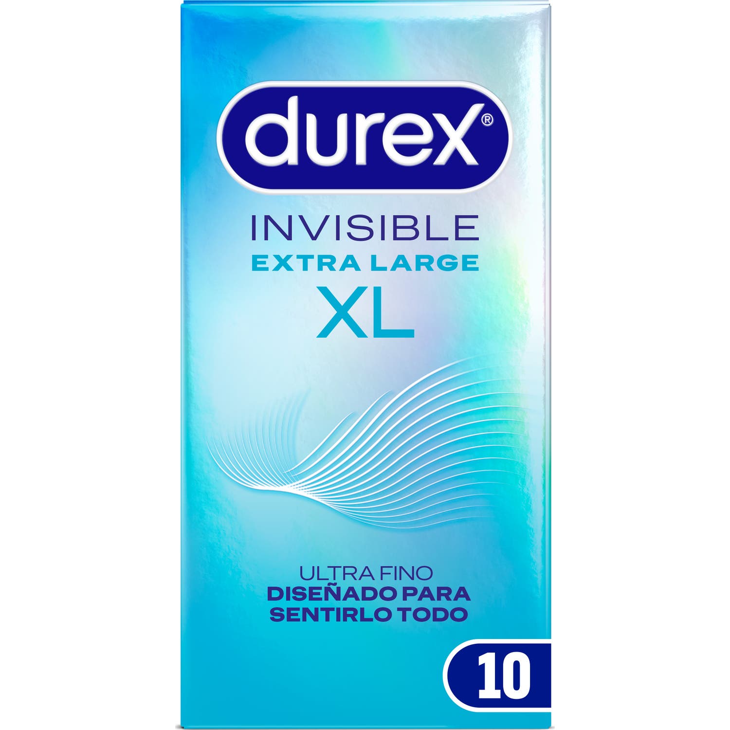 Durex Préservatifs Invisible XL 10uts