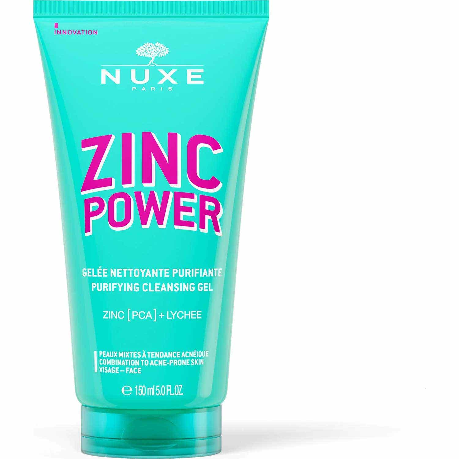 Nuxe Zinc Power Gelée Nettoyante Purifiante 150ml