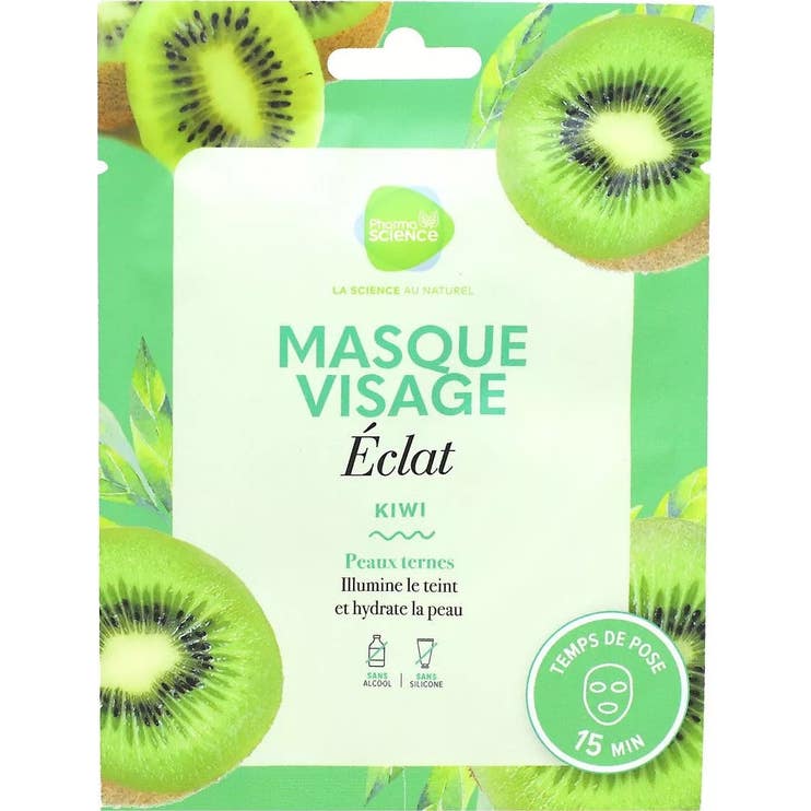 Pharmascience Masque Visage Eclat Kiwi Unité Taille 1
