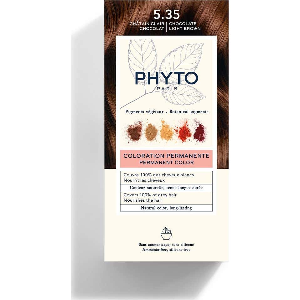 Phyto Phytocolor Teinture Cheveux Kit 5,35 Brun Clair Chocolat