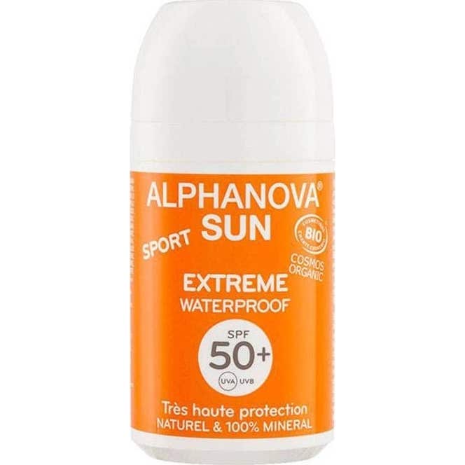Alphanova Soleil Crème Solaire Extrême Sport SPF50+ Imperméable 50 g