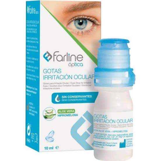 Farline Gotas Irritación Ocular Aloe 10ml