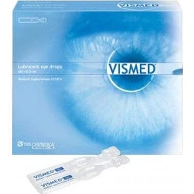 Vismed Gouttes Ophtalmiques Lubrifiantes 20 Unidoses