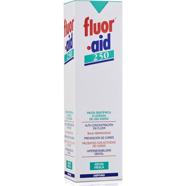Fluor Aid 250 pâtes alimentaires dentaires 100ml