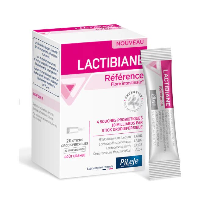 PileJe Lactibiane Référence 20 Sticks