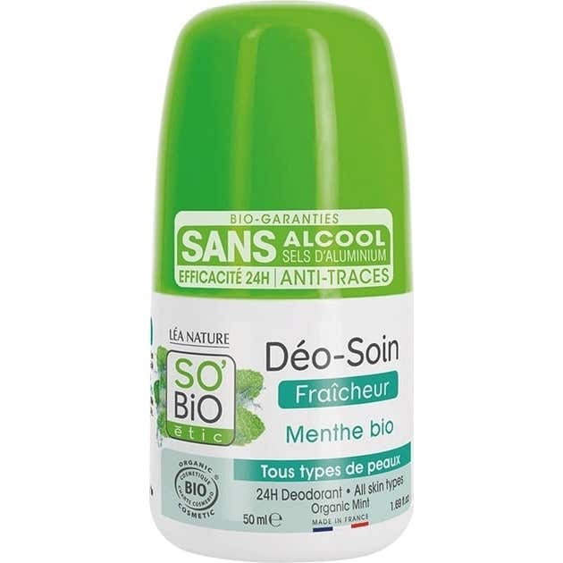 So Bio Etic Deodorant Roll On Fraicheur Menthe 50ml