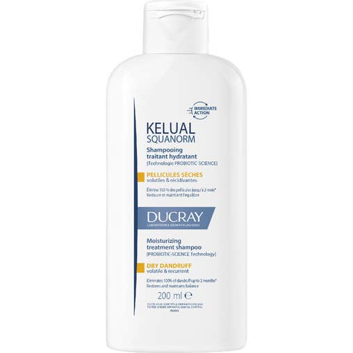 Ducray Squanorm Shampooing Traitant Pellicules Sèches 200ml