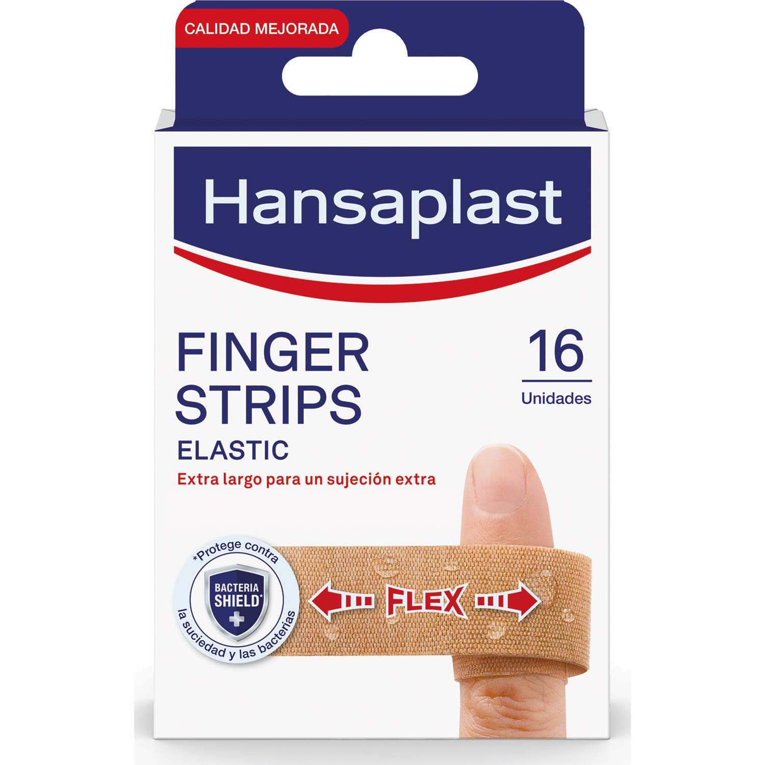 Hansaplast sangle élastique pour doigt 16pcs