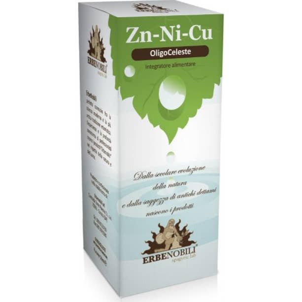 Erbenobili Oligocéleste Zinc Nickel Cuivre 50ml