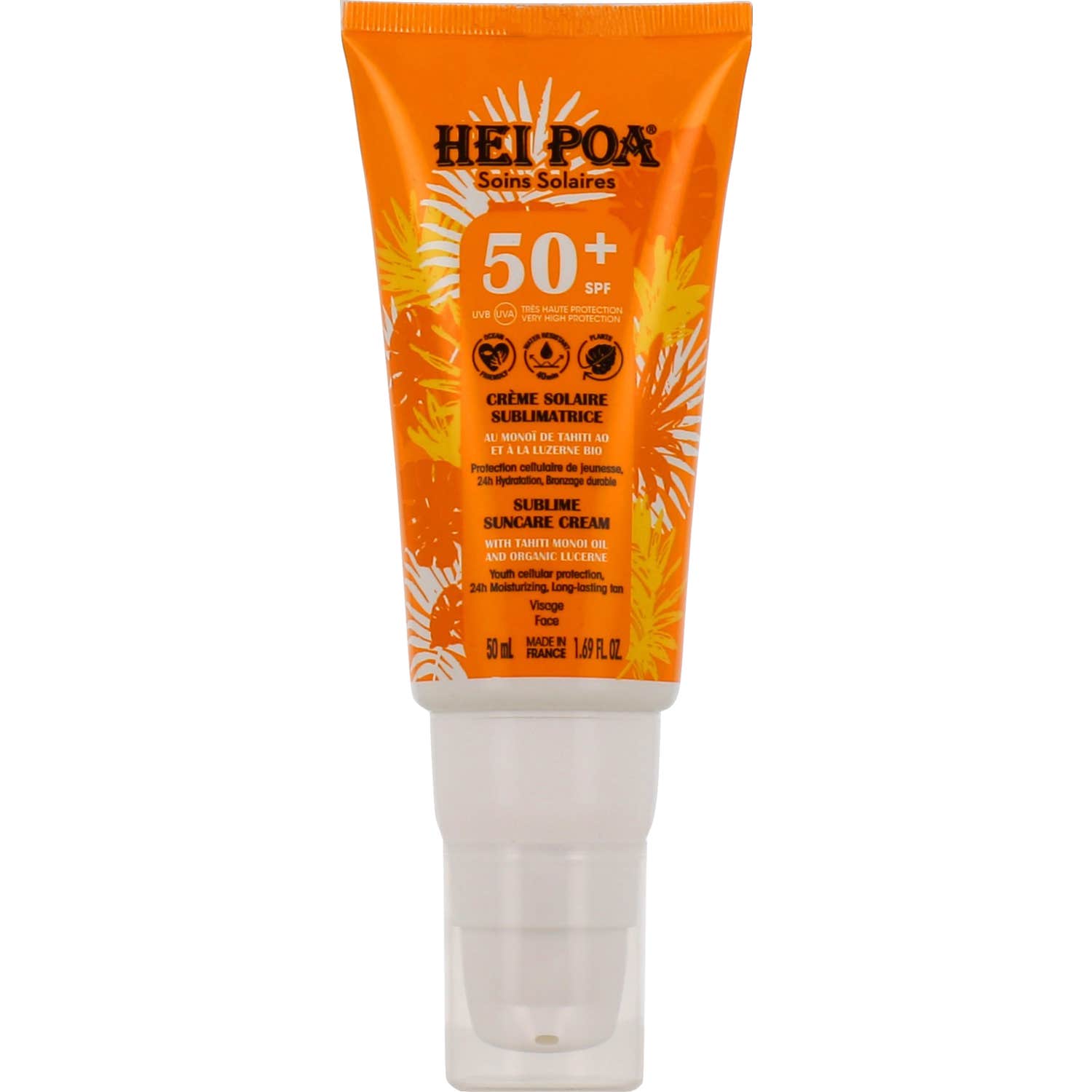 Hei Poa Crema Facial Embellecedora Fps50+ 50ml