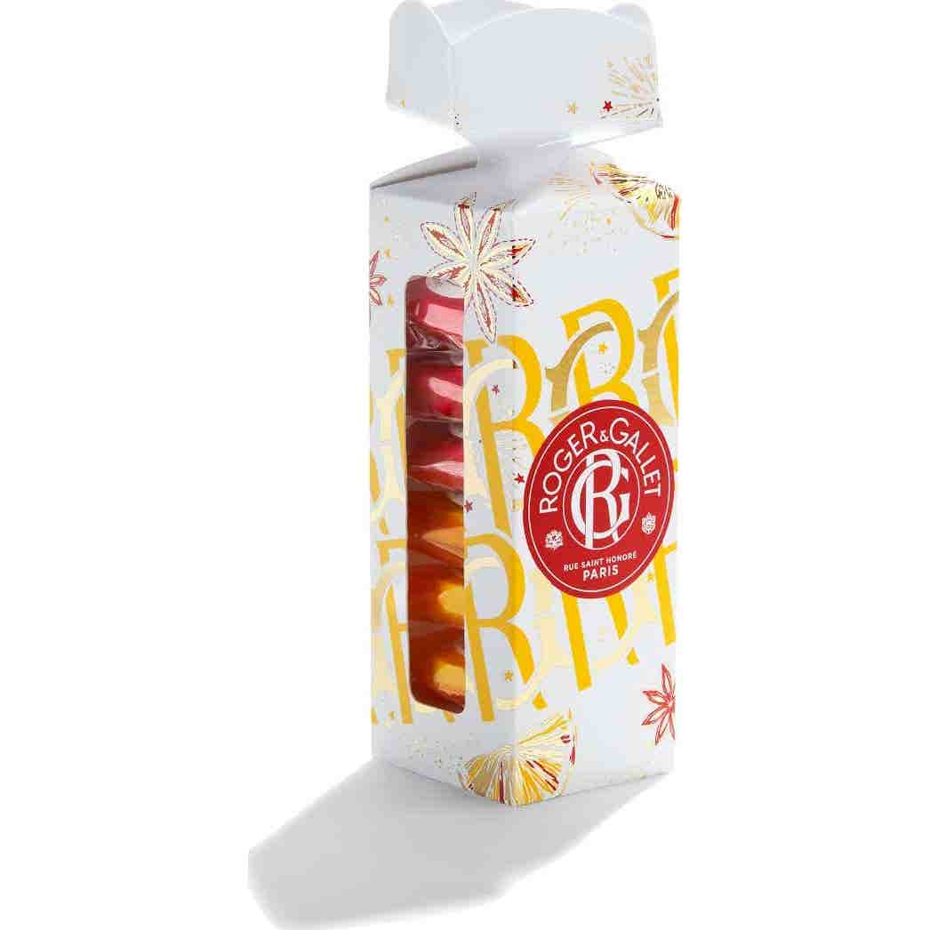Roger & Gallet Galets Bain Gingembre Rouge Orange Set Noël 2023