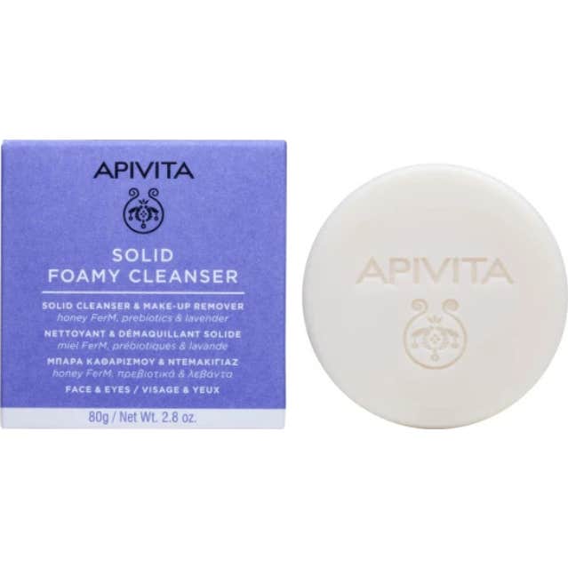Apivita Espuma Limpeza Suave Rosto e Olhos 80g