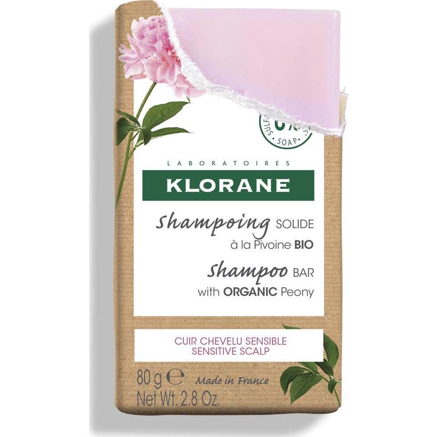 Klorane Shampoing Solide Pivoine Bio 80g