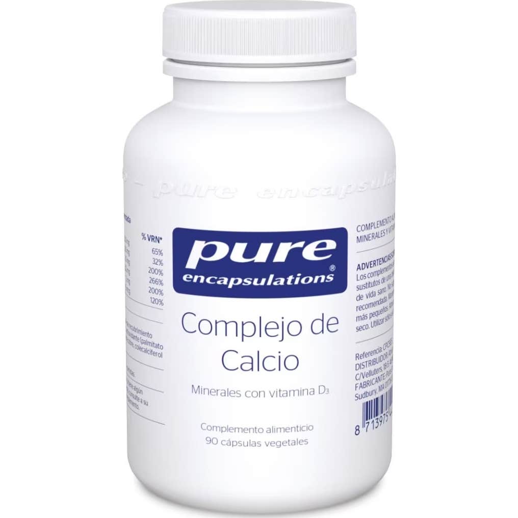 Encapsulations pures Complexe de calcium 90 capsules