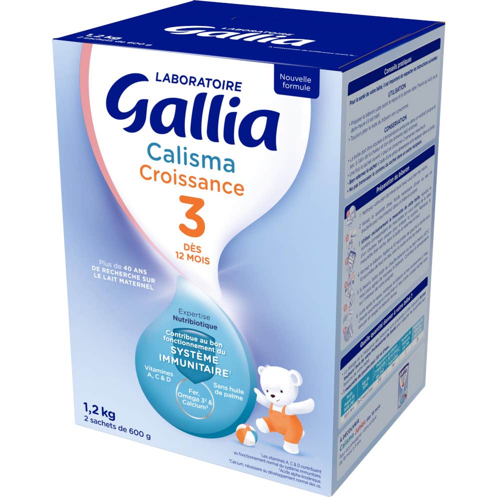 Gallia Calisma Croissance 3 1,2Kg