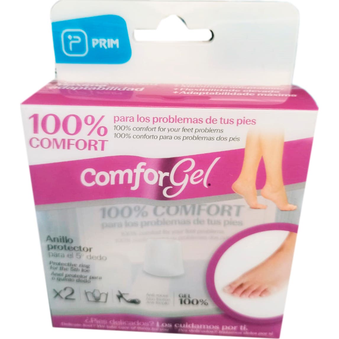 Prim Comforgel 5 Anneau de Protection Doigts 1ut