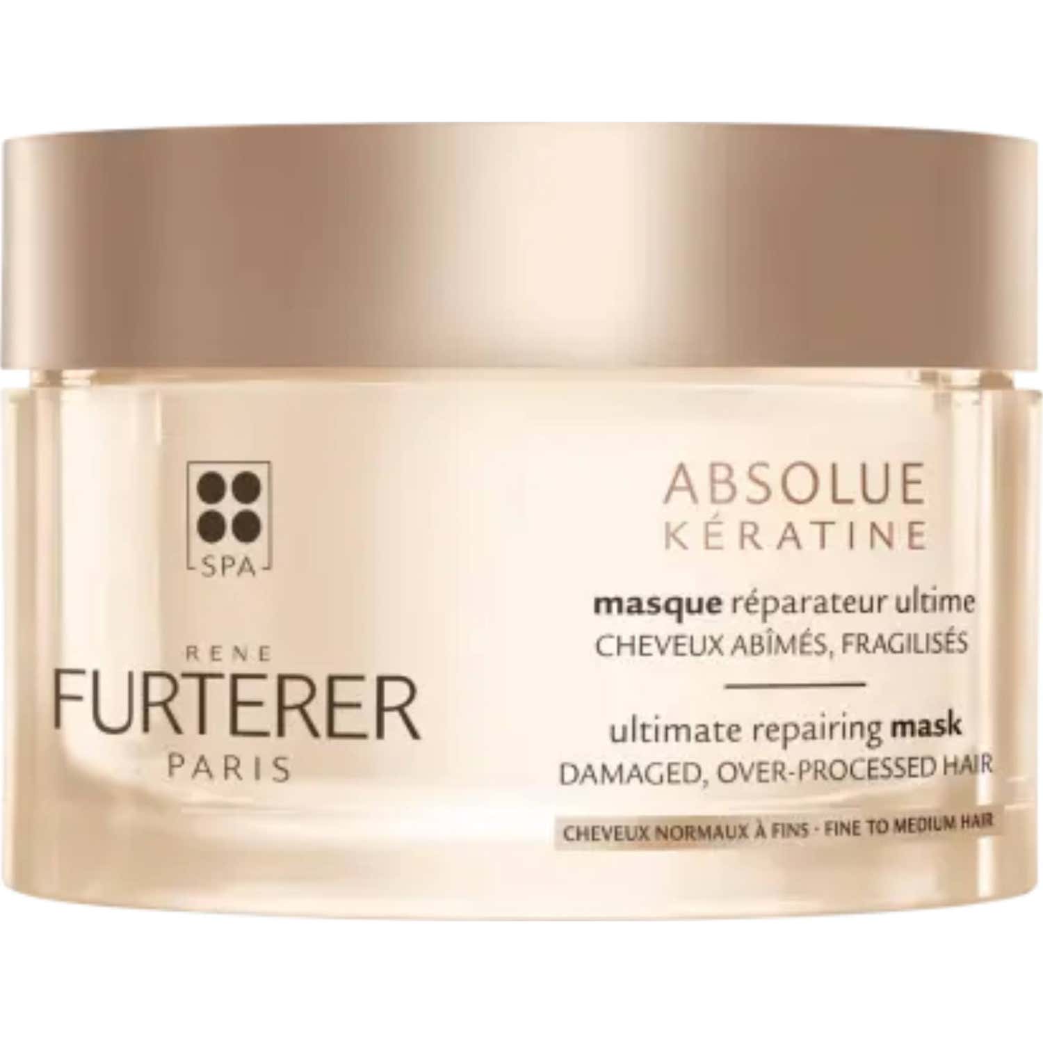 René Furterer Absolue Kératine Masque Réparateur Ultime Cheveux Normaux À Fins 200ml