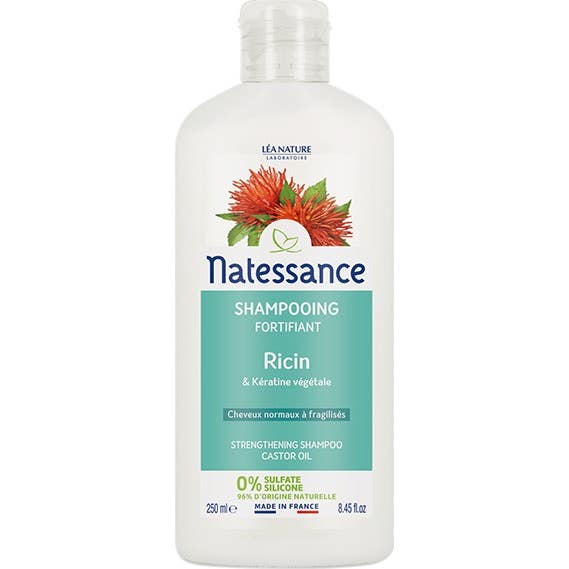 Natessance Shampoing Réparateur Fortifiant Ricin 250ml