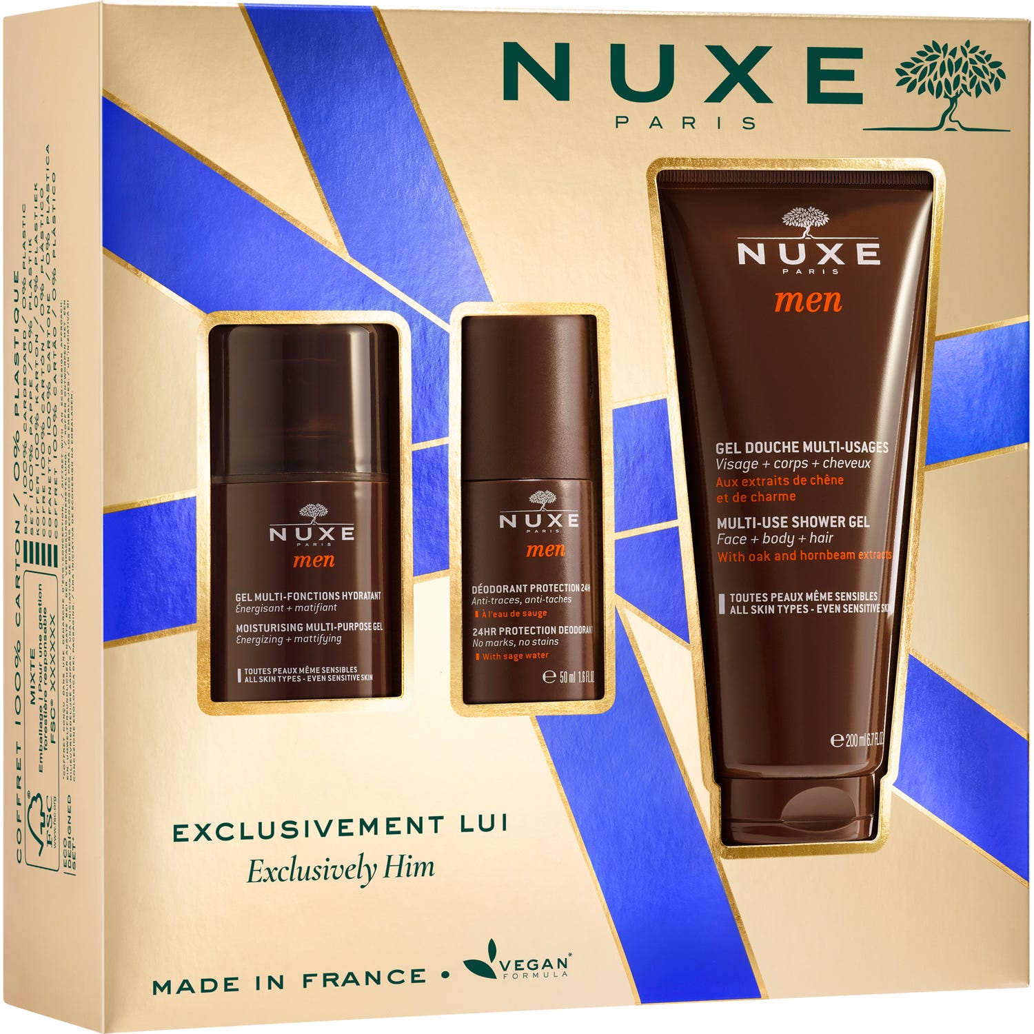 Nuxe Coffret Exclusivement Lui 2023
